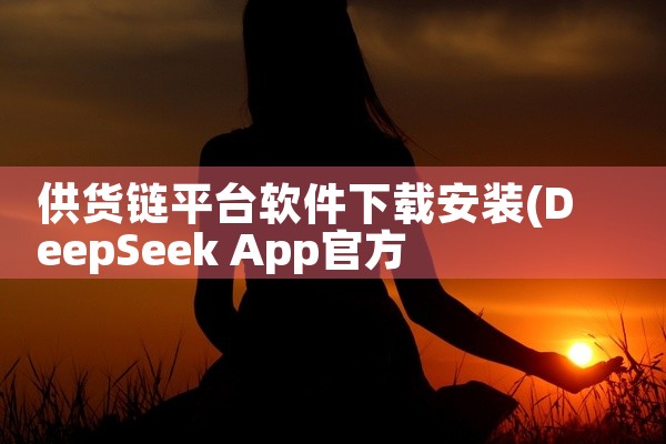 供货链平台软件下载安装