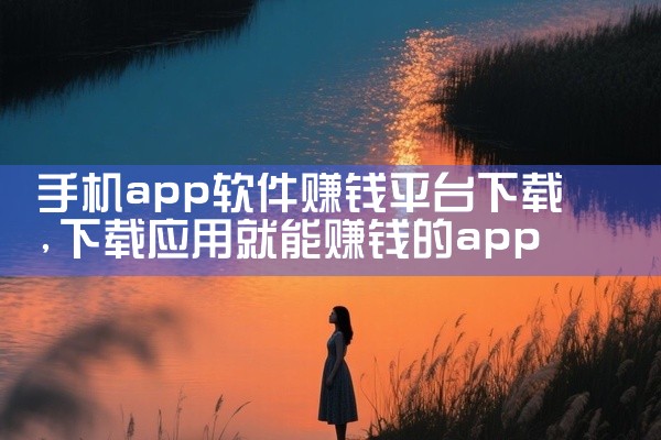 手机app软件赚钱平台下载